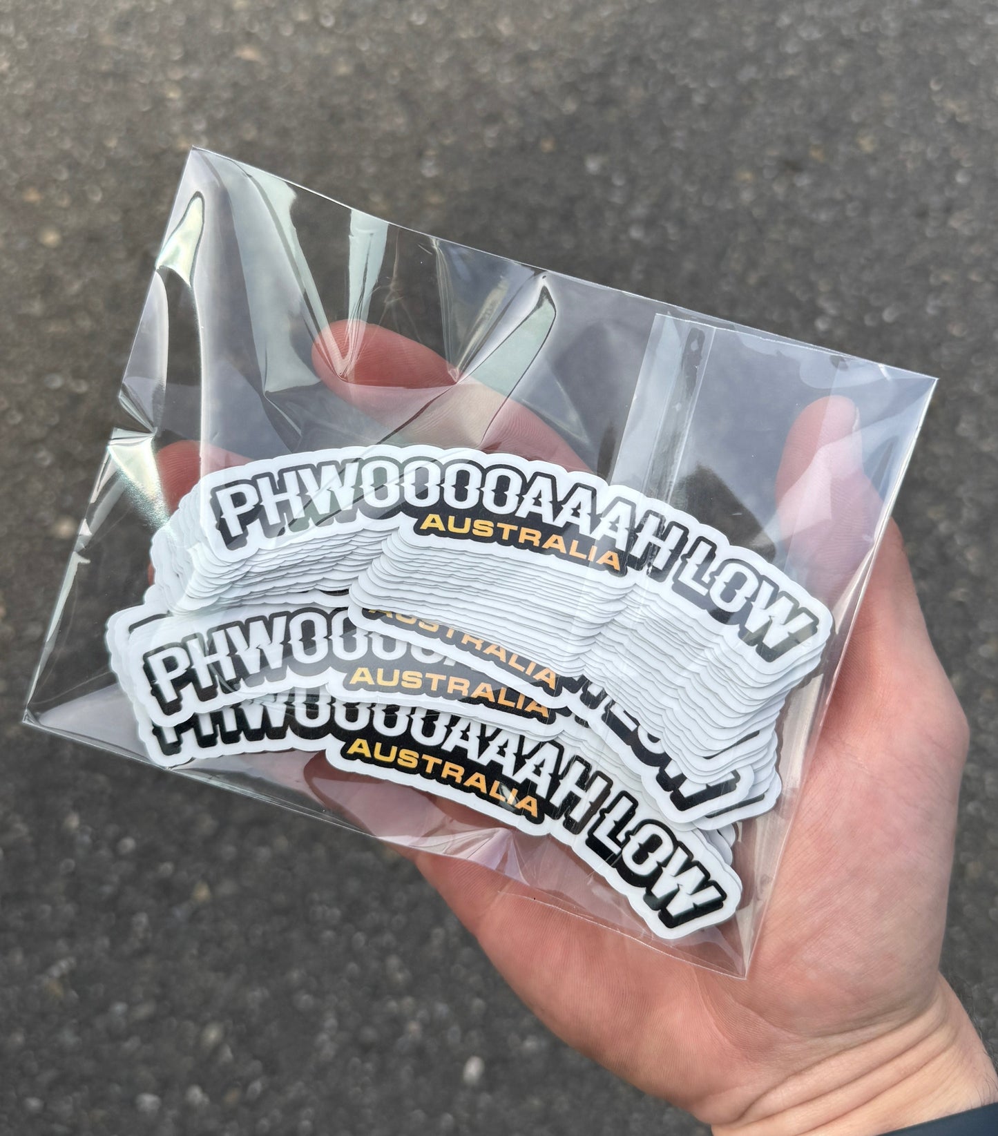 PHWOAAAAAH LOW STICKER