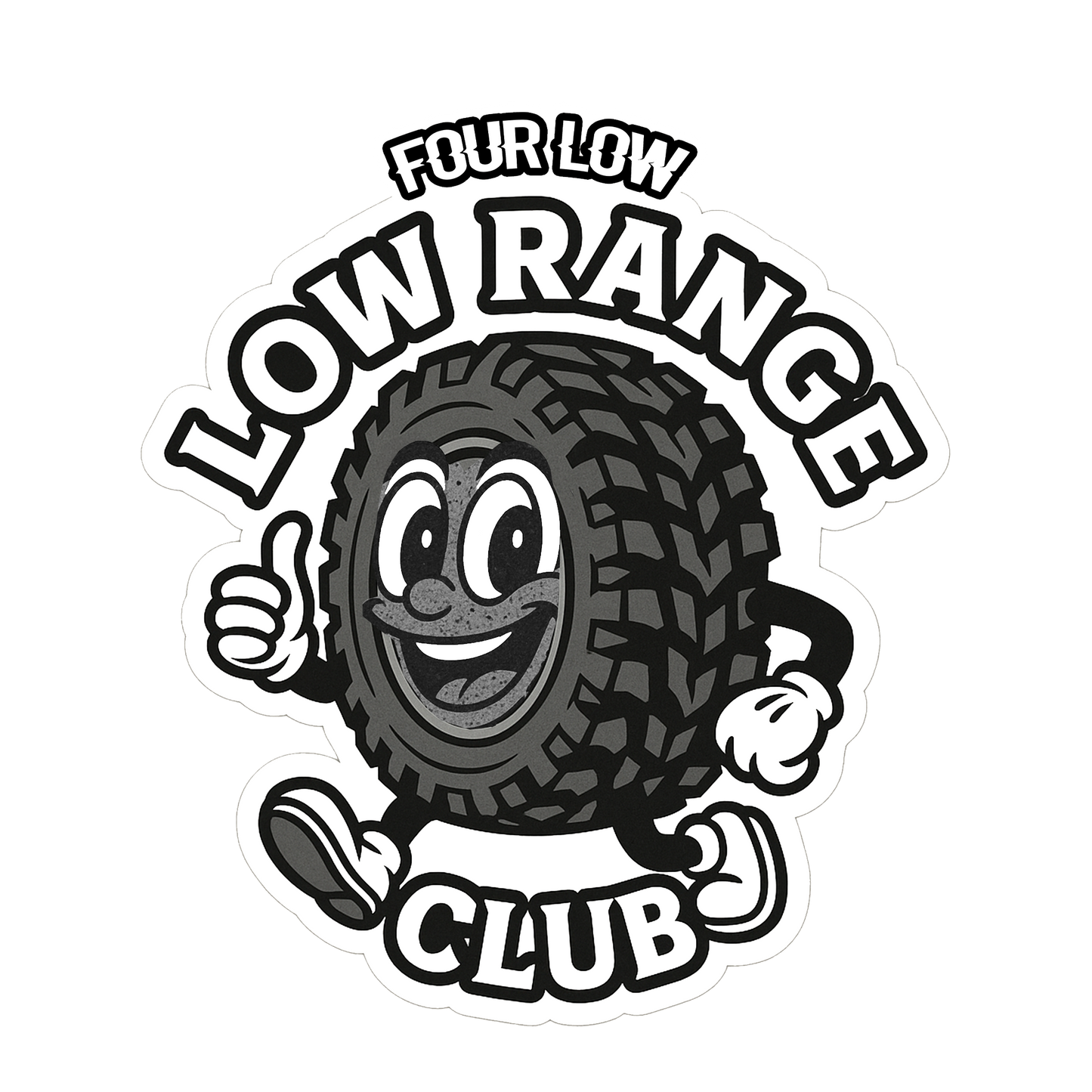 LOW RANGE CLUB STICKER