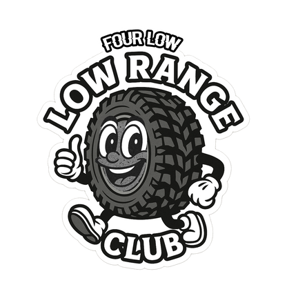 LOW RANGE CLUB STICKER