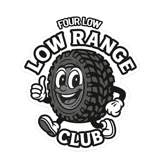 LOW RANGE CLUB STICKER