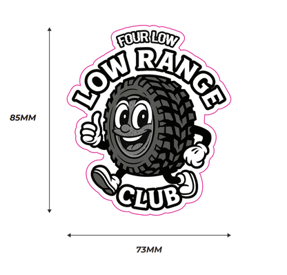 LOW RANGE CLUB STICKER