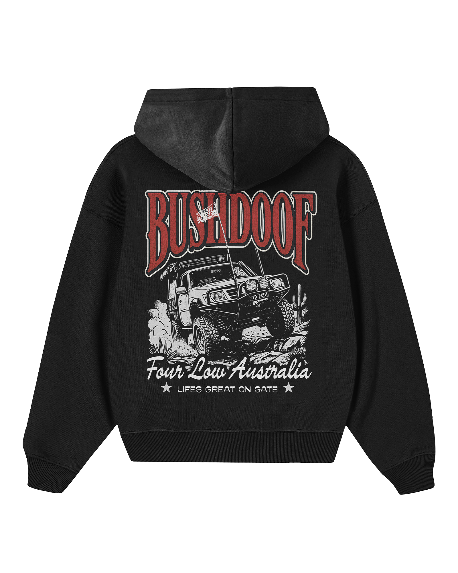 FOURLOW x BUSHDOOF HOODIE COLLAB - LIMITED EDITION